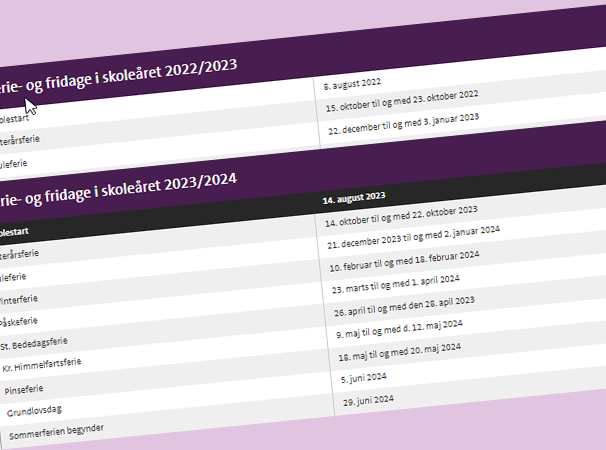 Ferie- og fridagen ved STU Viborg